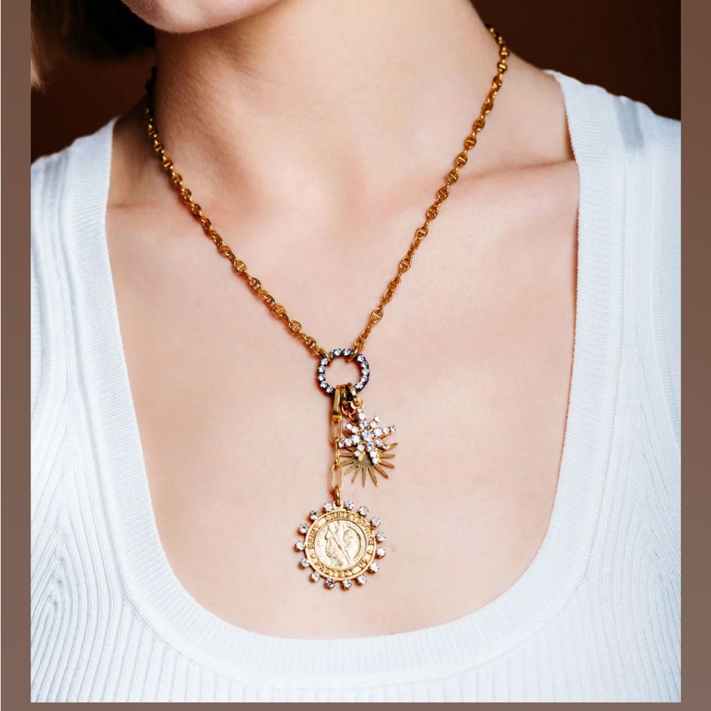 Elizabeth Cole Roxanne Pendant Necklace